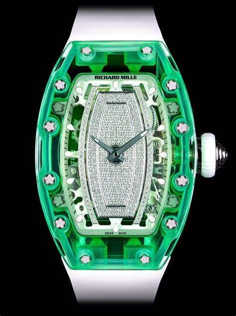 richard mille green sapphire.